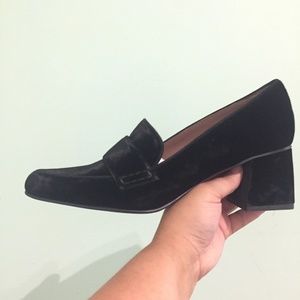 Tabitha Simmons Margot Black Velvet NIB Size 8US